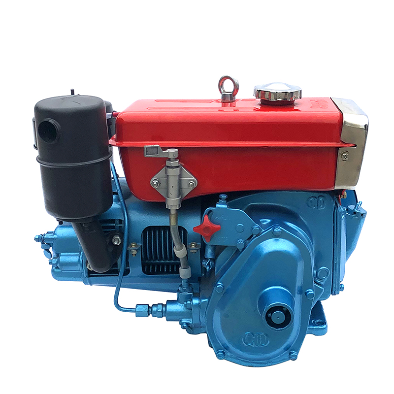Z175F single cylinder diesel engine component close-up