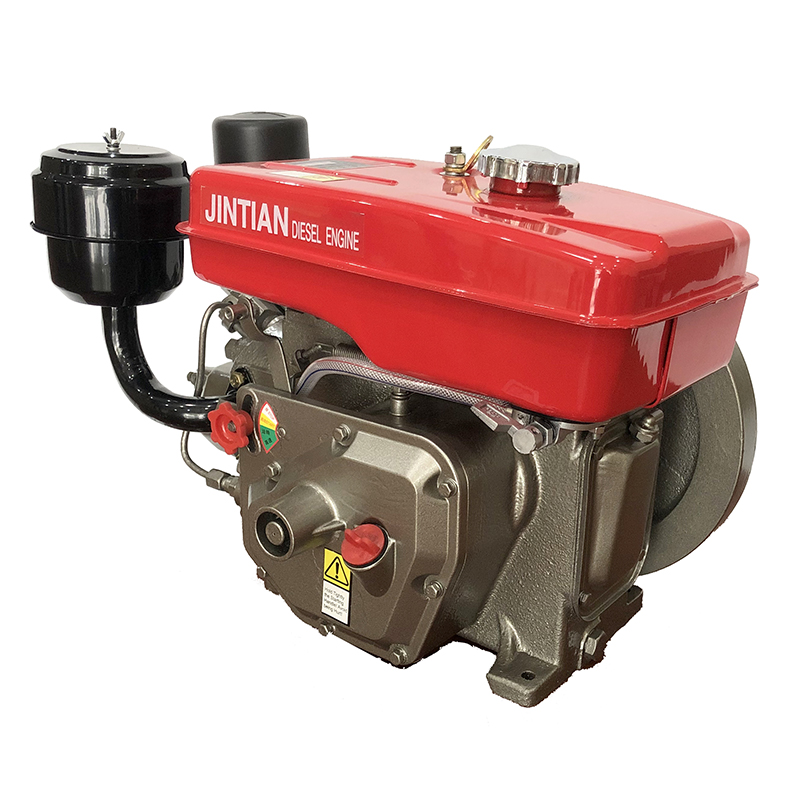 single cylinder diesel engine R170A-T side view