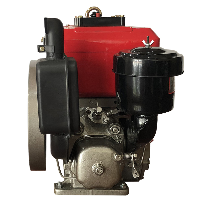 JR185 diesel engine side view