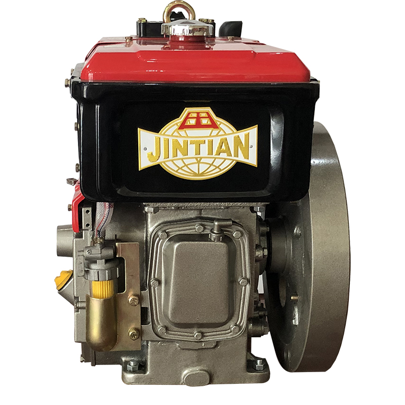 JR185 diesel engine with hand start lever