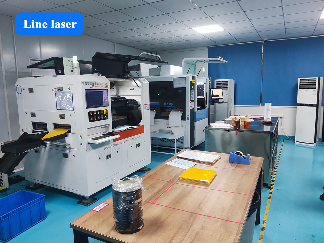 Laser processing of flexible printed circuit board at M2PCB
