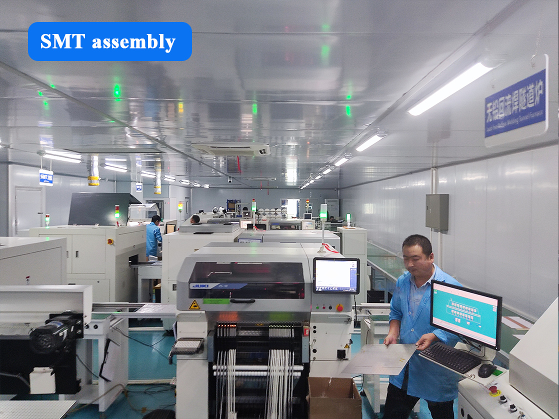SMT assembly line for flexible PCBA at M2PCB