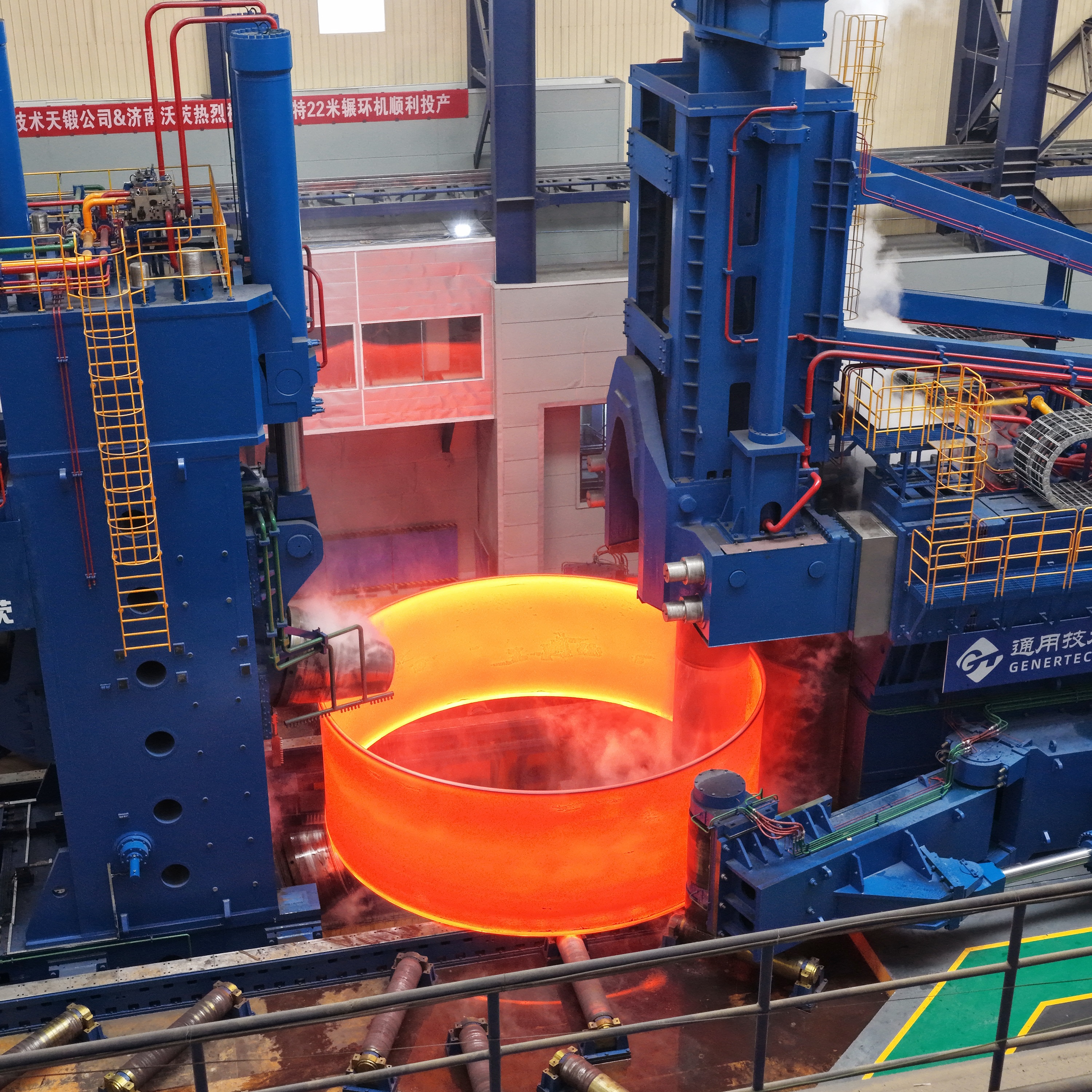 22m world-class ring rolling machine