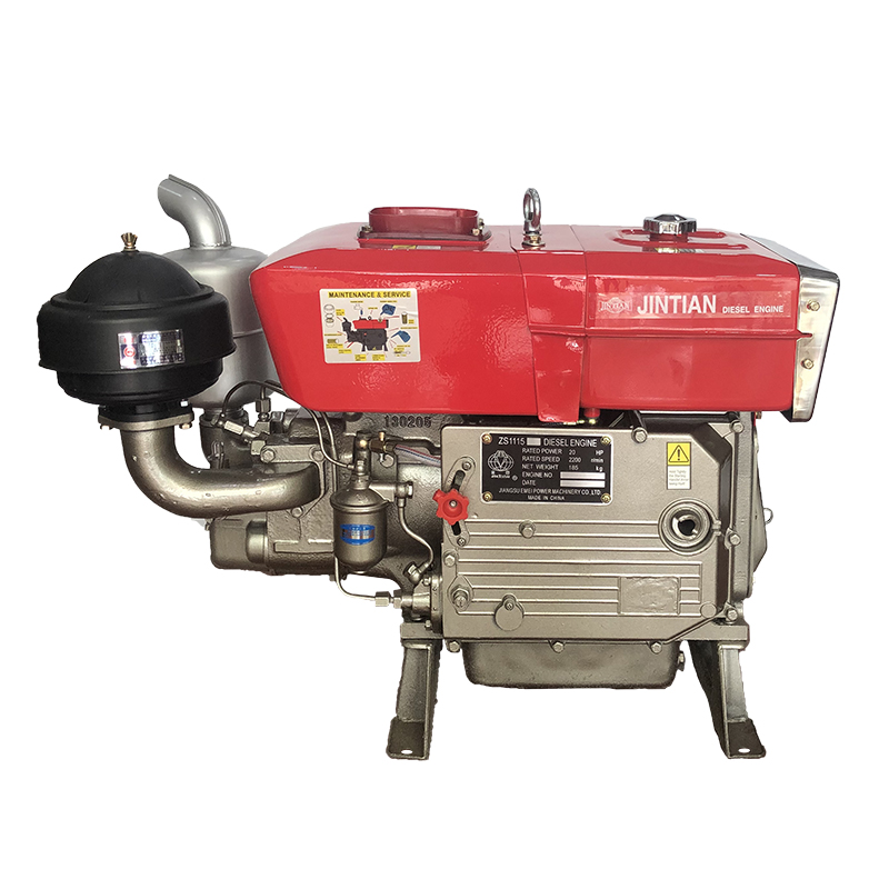 Diesel engine ZS1115 mounting points