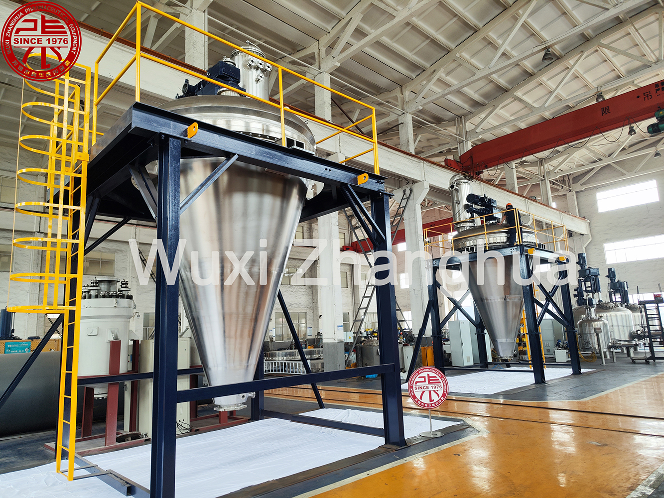 Nauta conical dryer GMP standard for pharma