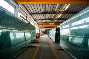 Inside the factory workshop