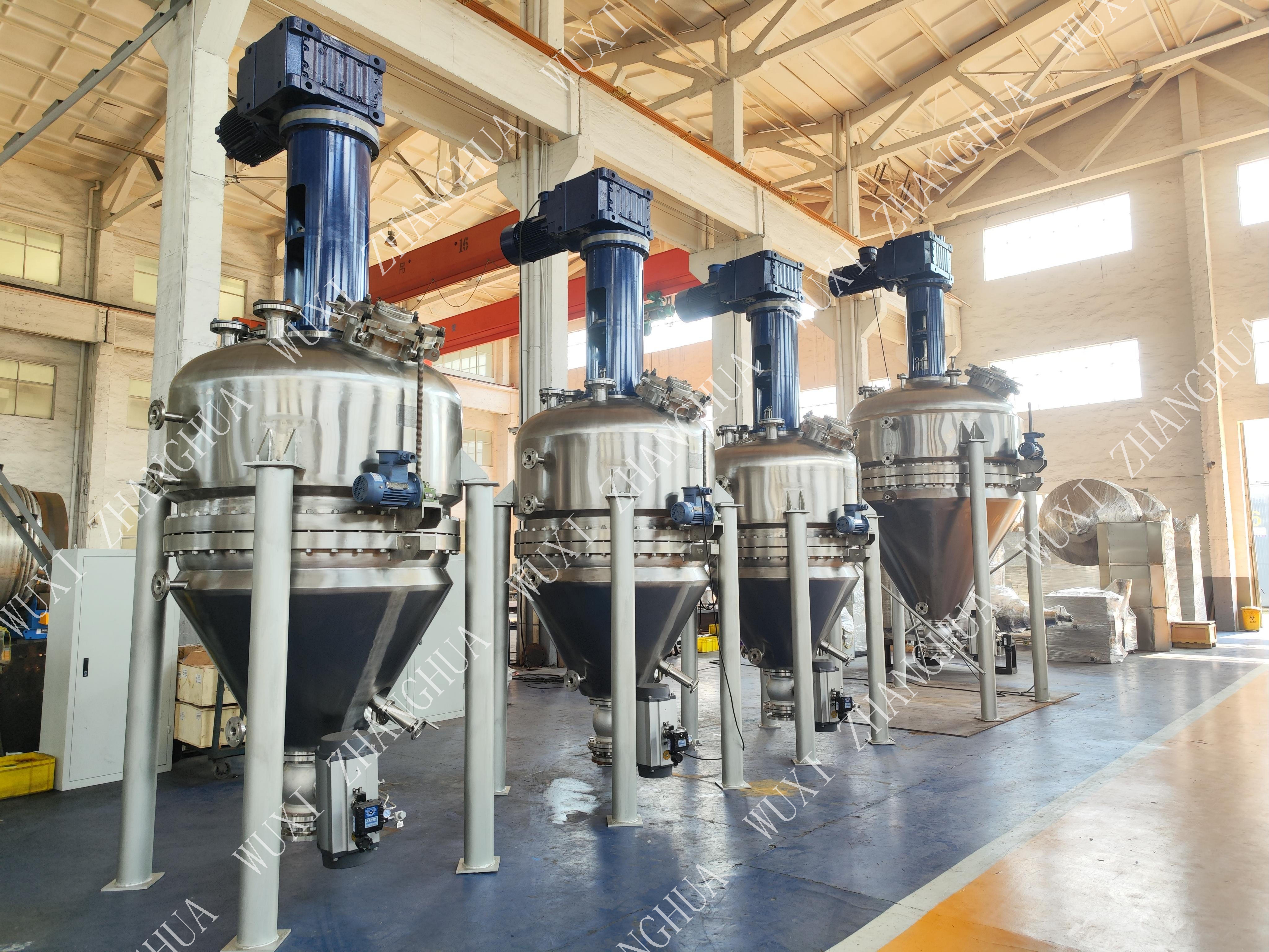 Conical screw vacuum dryer for heat-sensitive semiconductor precursors with fast drying and high product quality