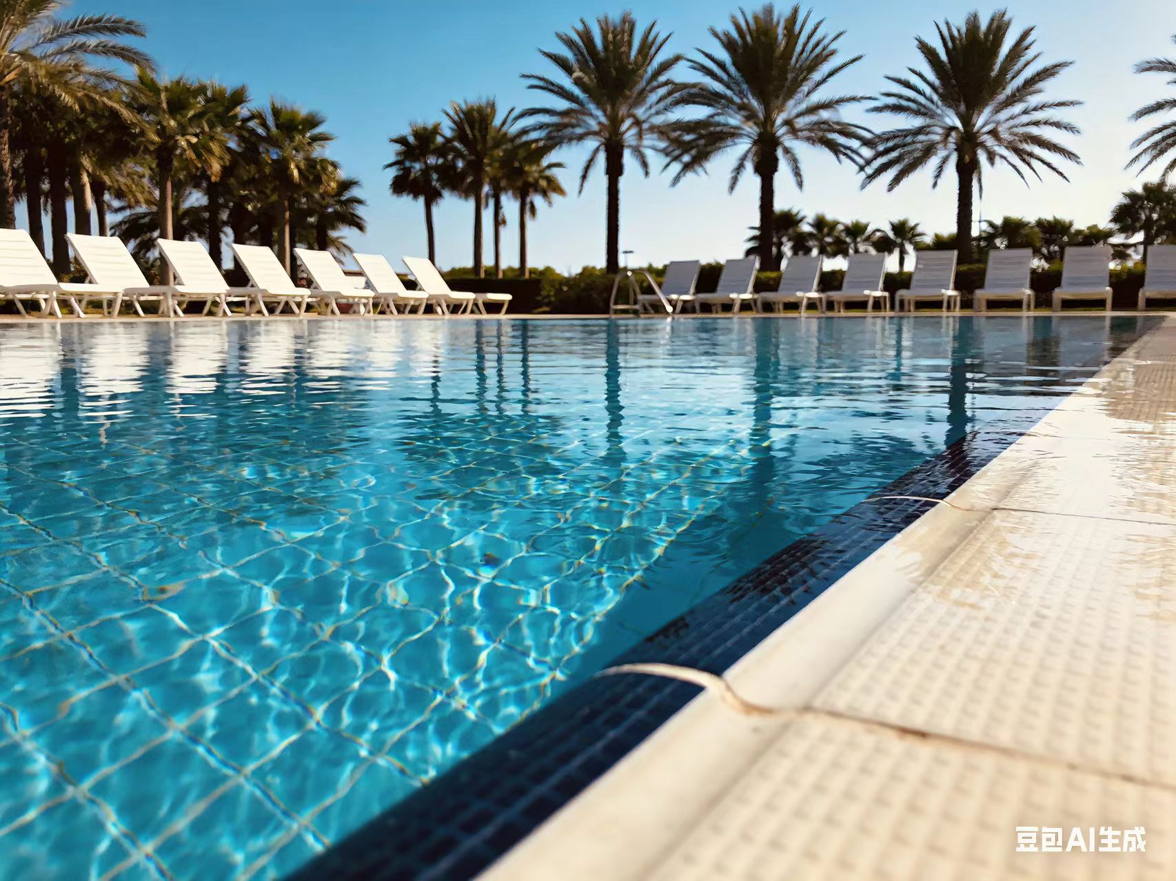 Pool water treatment application