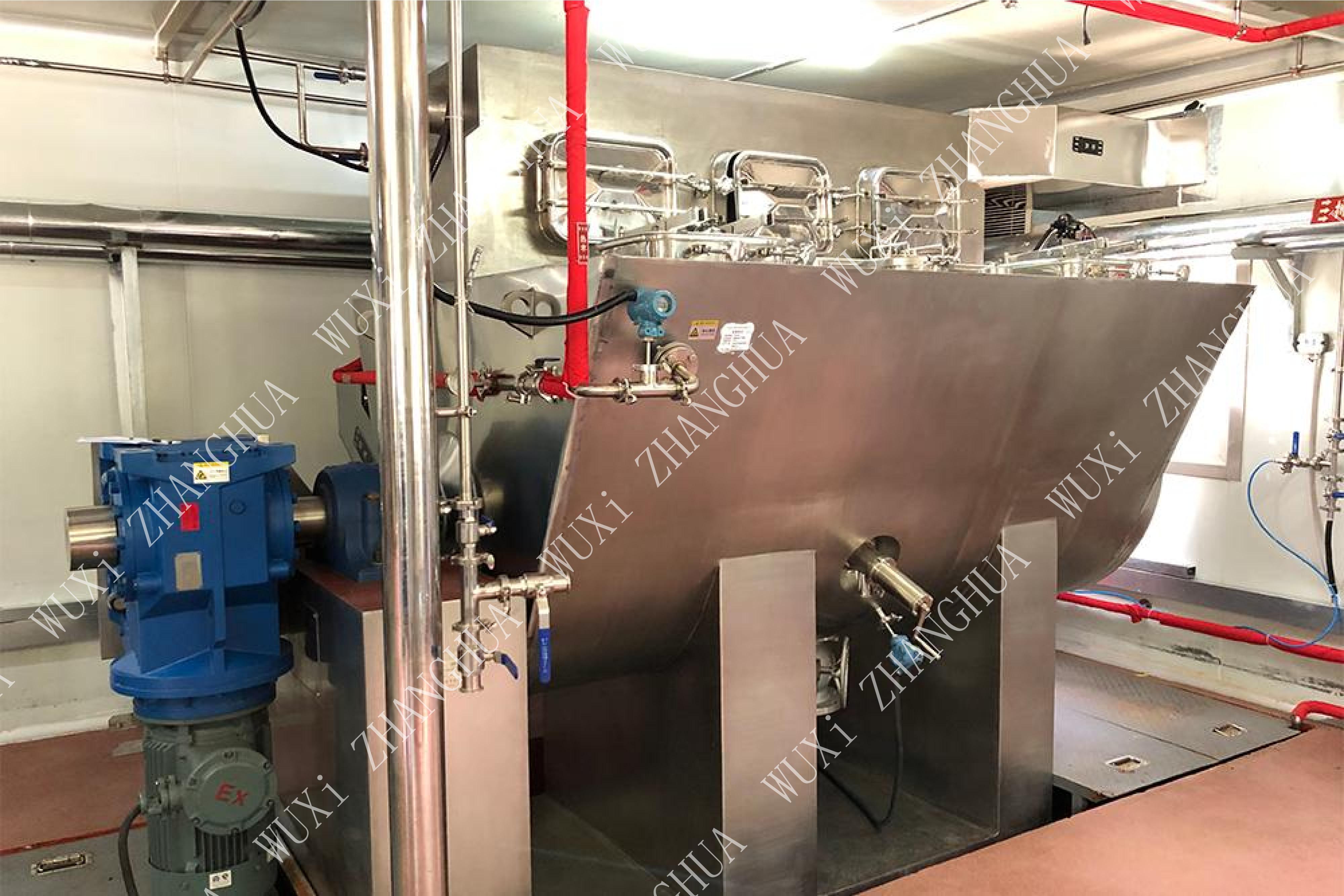 10000L mixer dryer for chemical, pharmaceutical, food industries