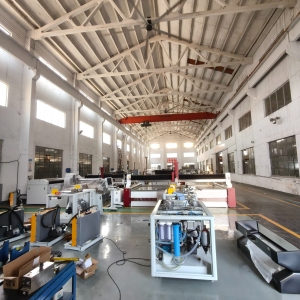 YC Waterjet Machine Assembly Workshop