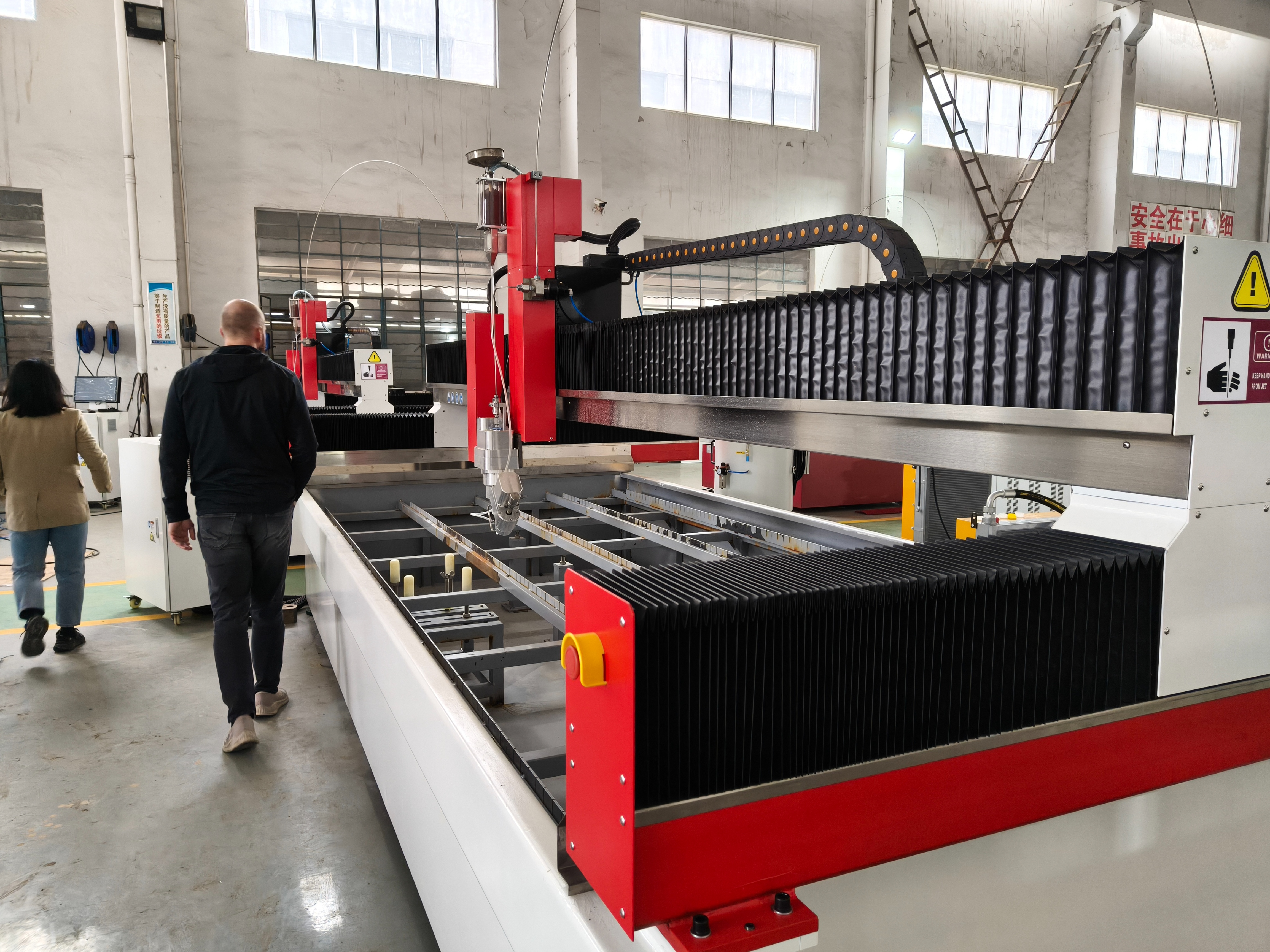 YC Waterjet A Corner of the Workshop