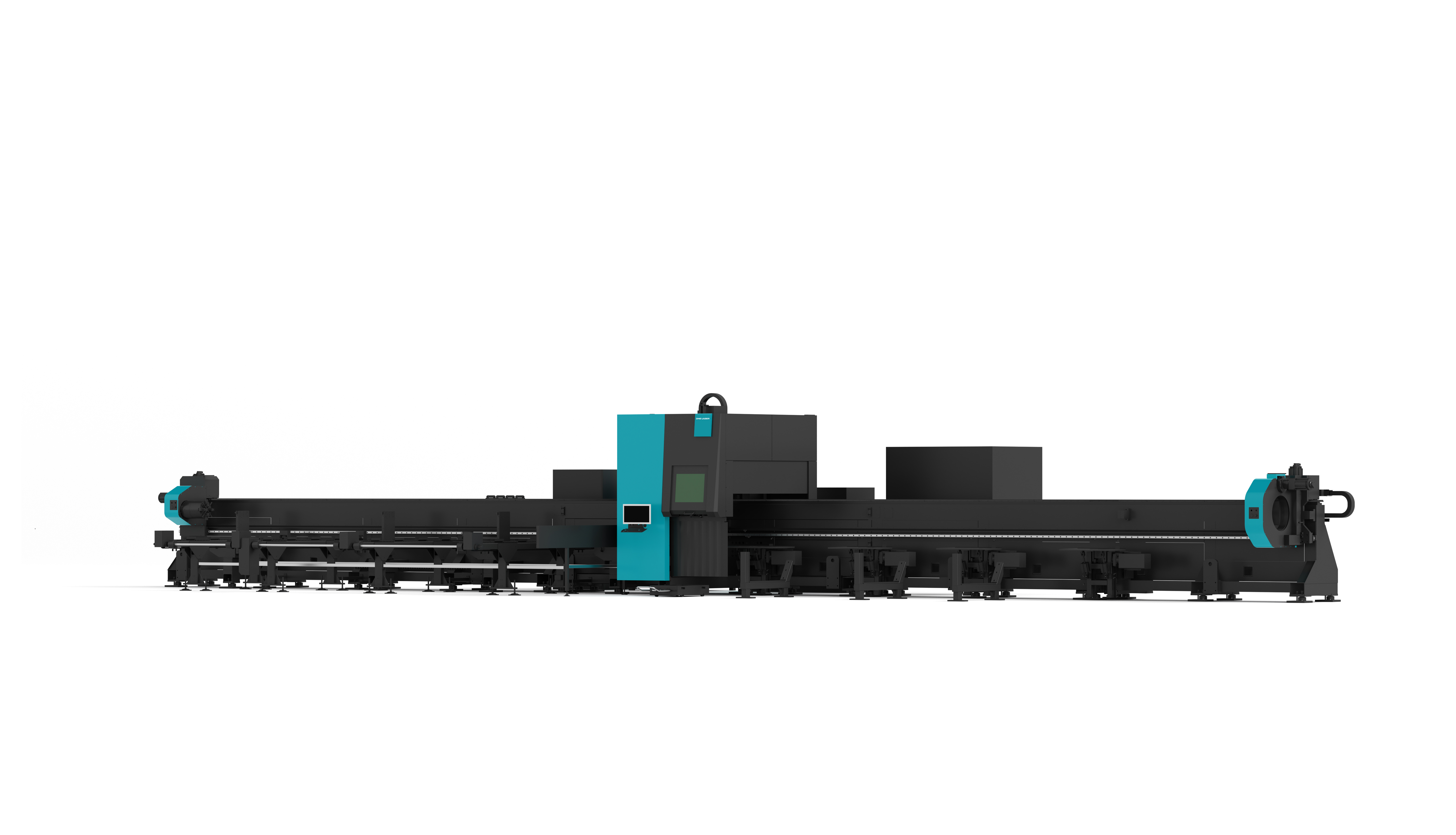 D-Tube 360 tube laser cutting machine for steel tube and metal profile processing