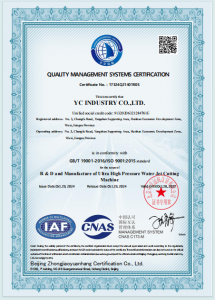 Quality Management Systems Certification(ISO 9001)
