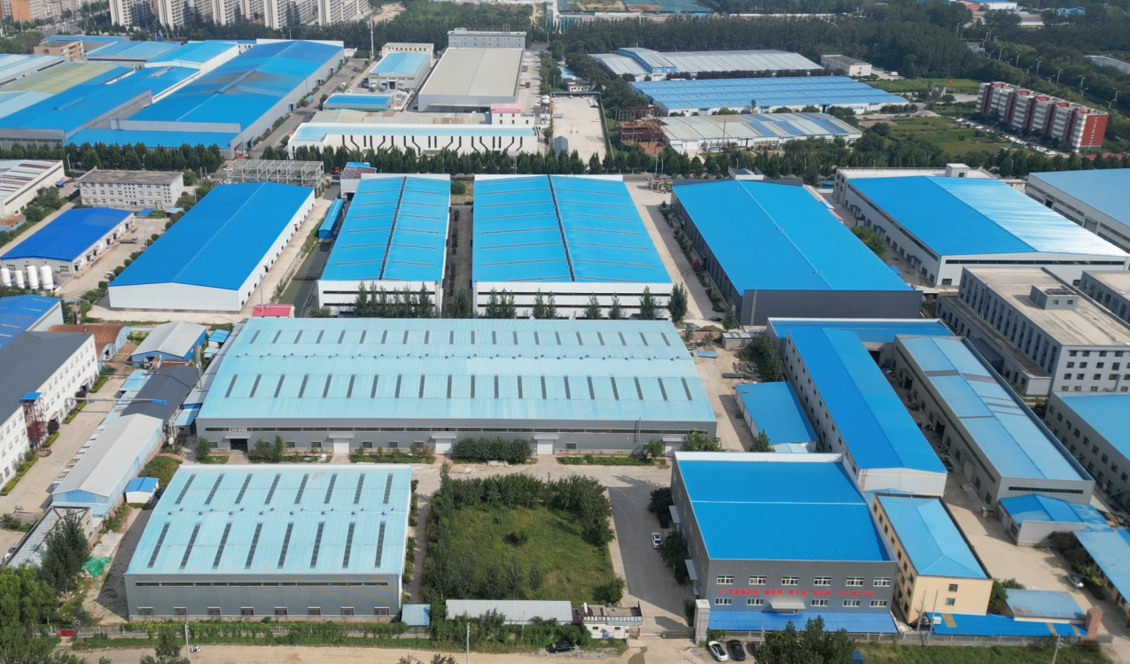 Overall factory view of an edible mushroom machinery manufacturer