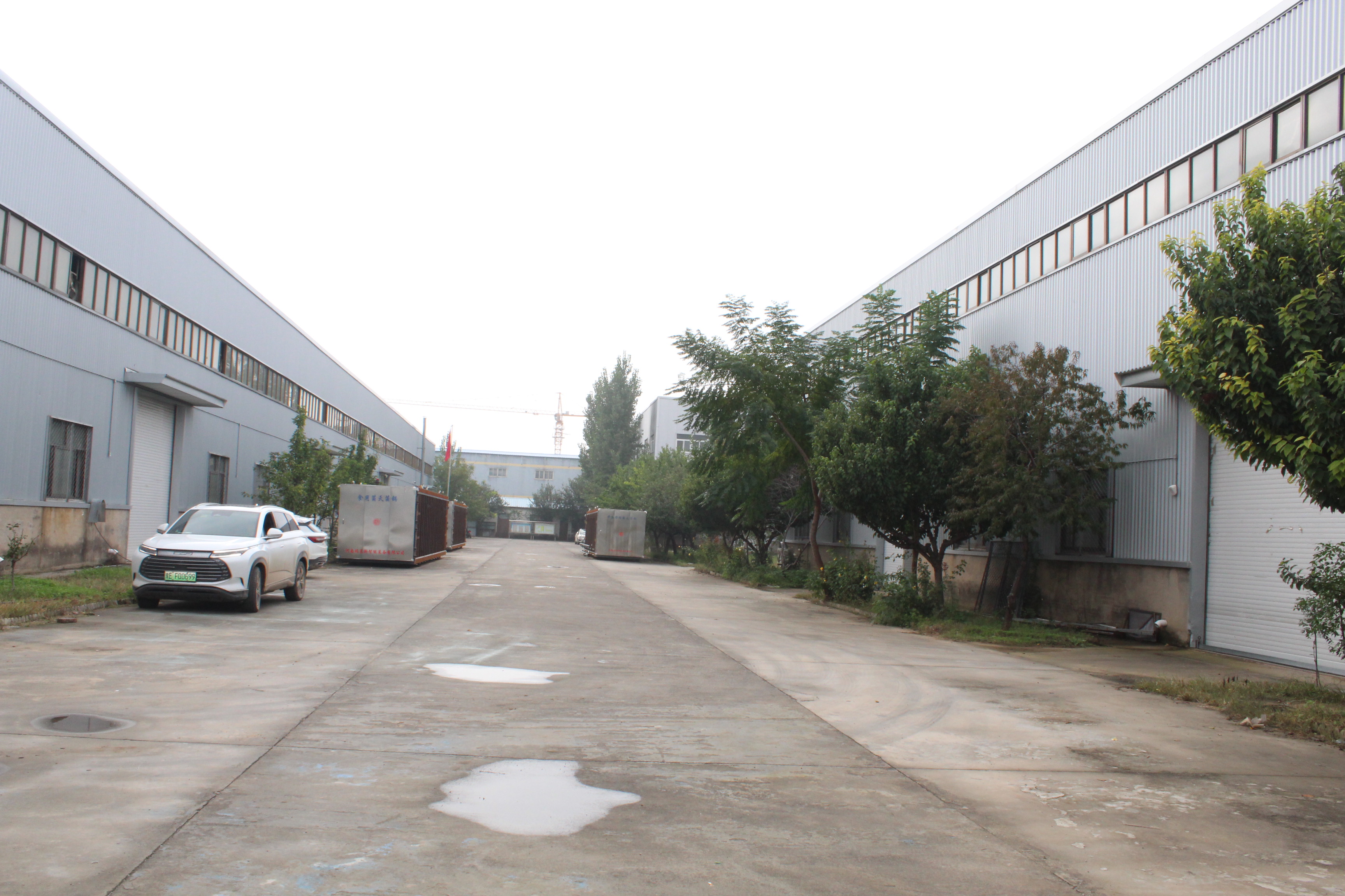 Factory environment of Changxing Edible Mushroom Machinery