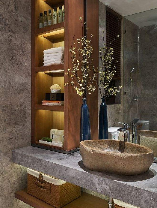 Luxury Bathroom Vanity Furniture for Five-Star Hotels - Custom Vanities