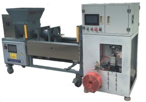 Integrated Bagging & Tying Machine