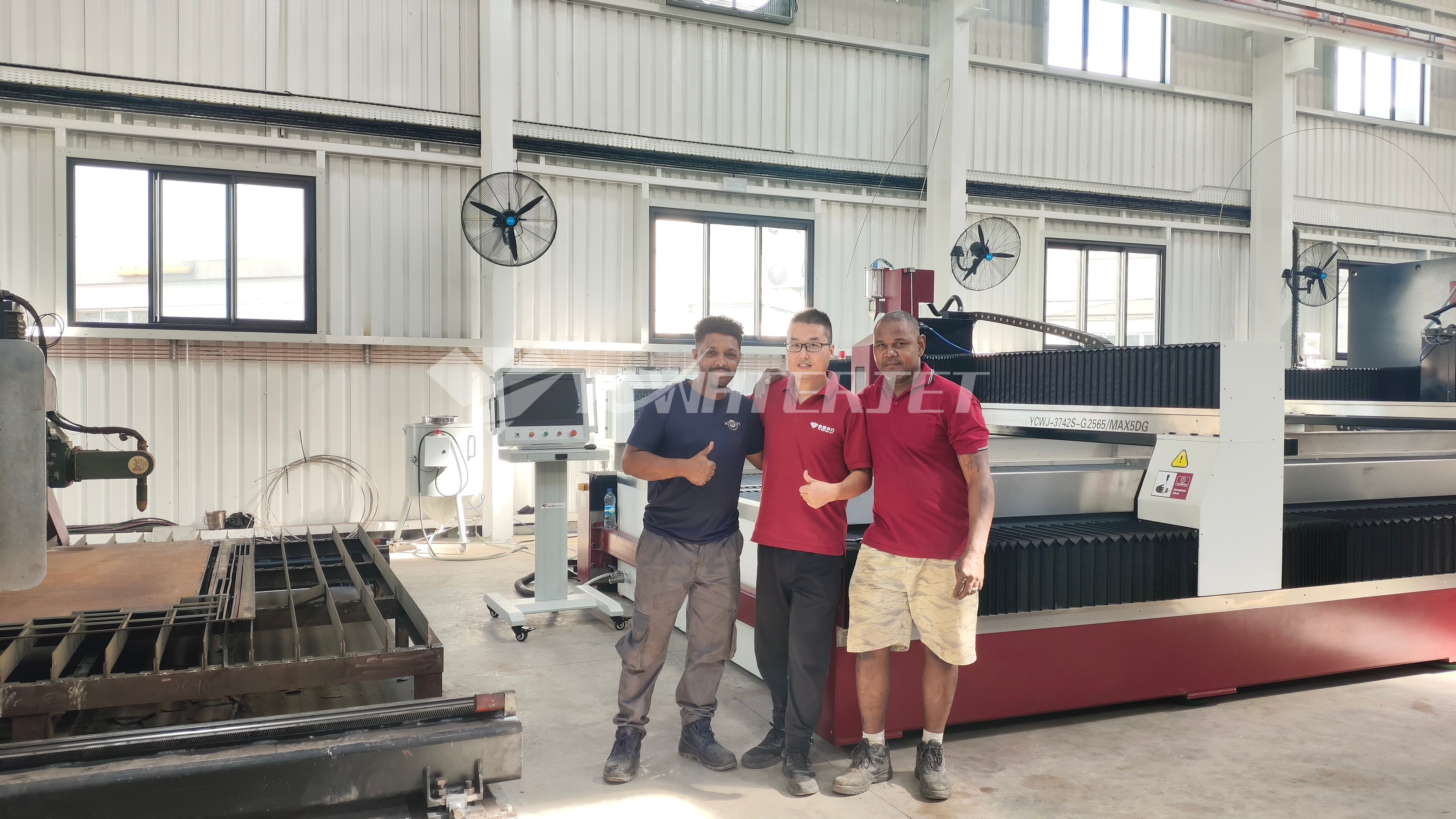YC Waterjet Mauritius after-sales service