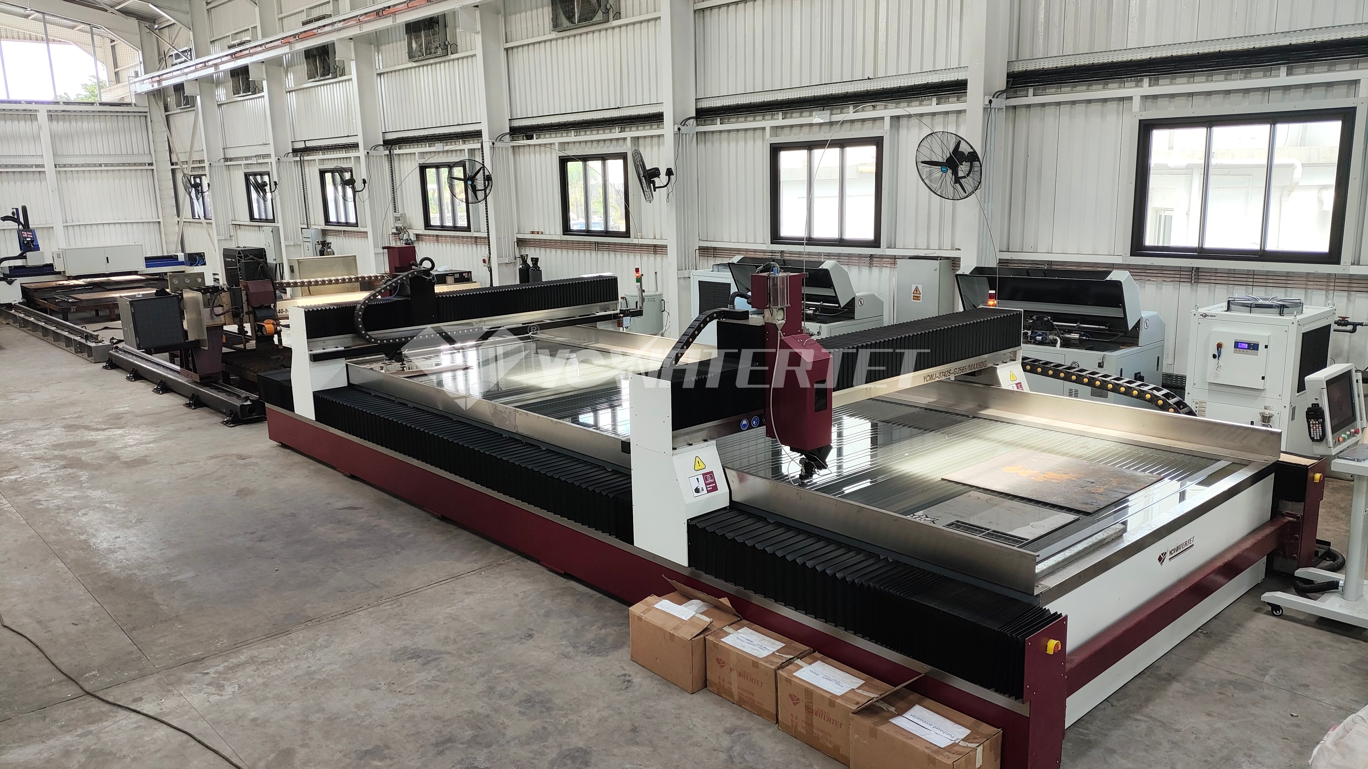 YC Waterjet Double Gantry 5-Axis System