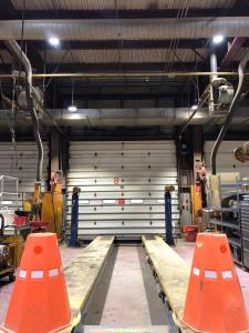 Industrial Lighting System Project Installation
