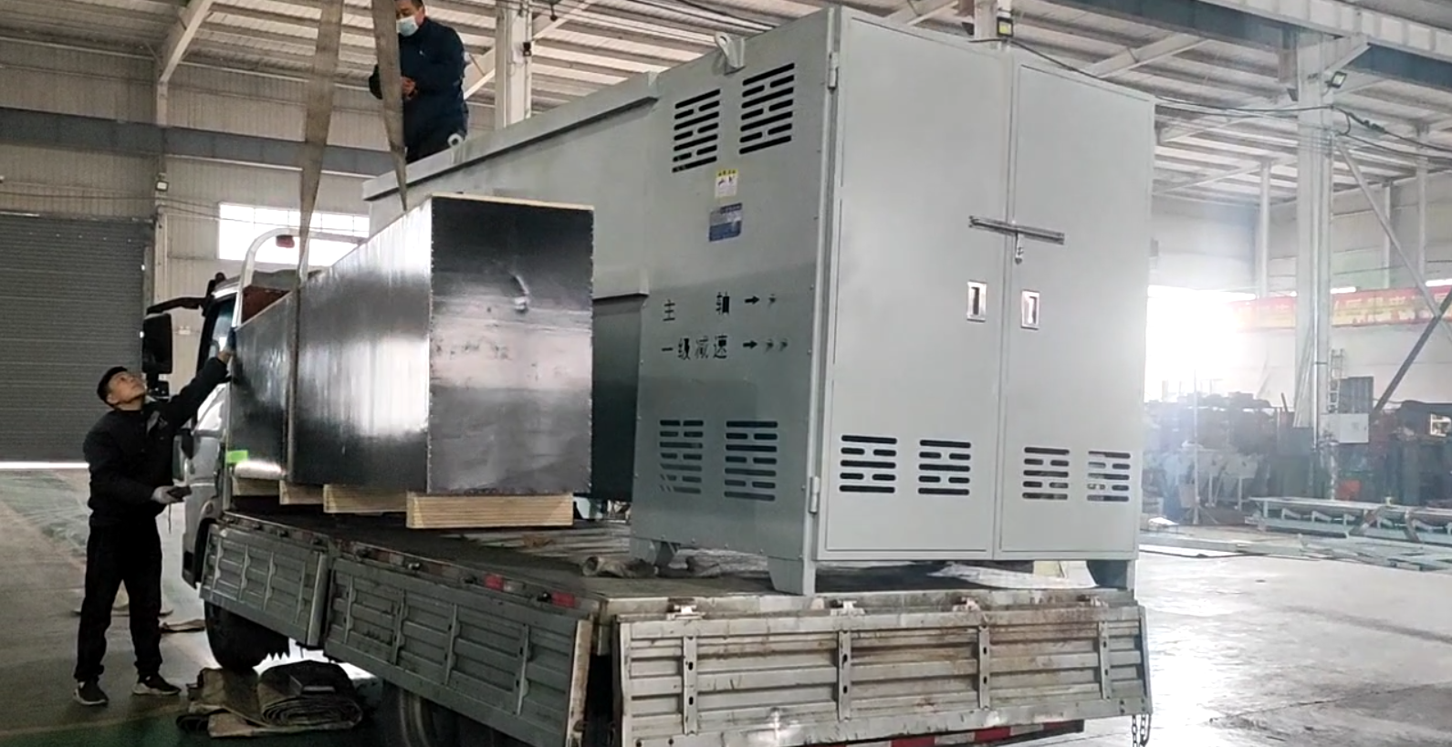International customer order delivery scene for mushroom automation equipment