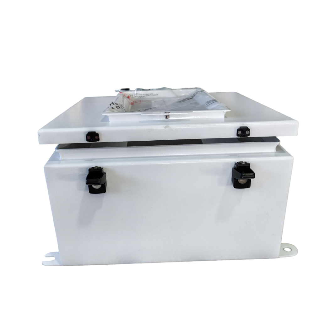 Outdoor weatherproof IP66 electrical enclosure for wall-mounted installation