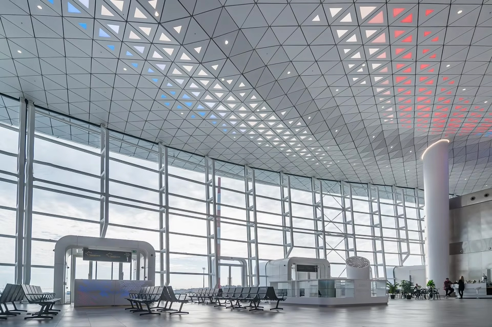 Airport application of Joylive industrial elevator products