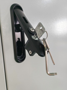 Rittal-style Free-standing Outdoor Control Cabinet