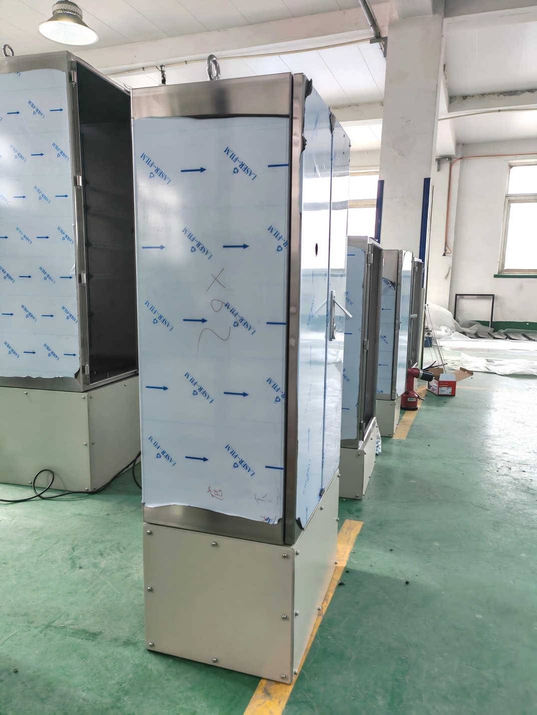 316 Stainless Steel Cabinet - Front View