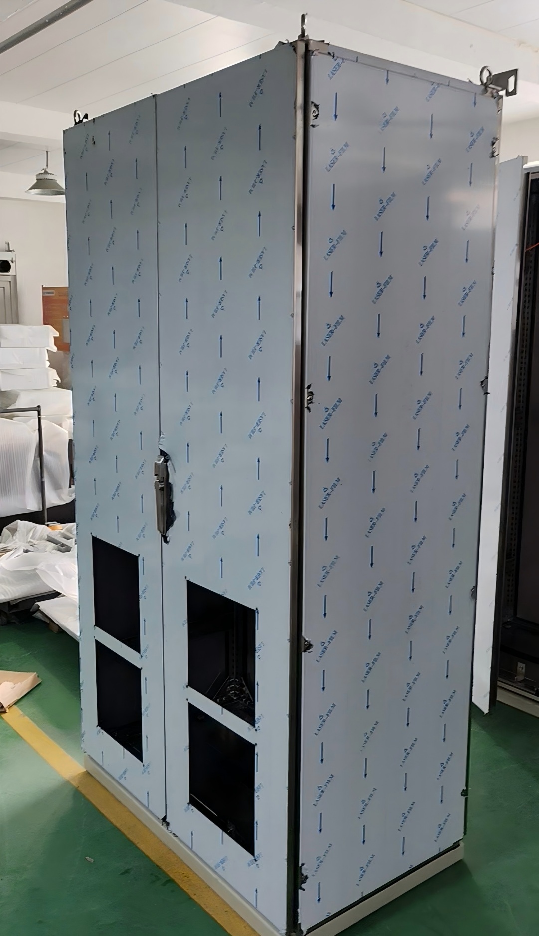 Cabinet side access door