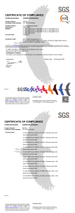 CERTIFICATE OF COMPLIANCE
