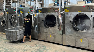 Qianshiwear garment washing machine in factory