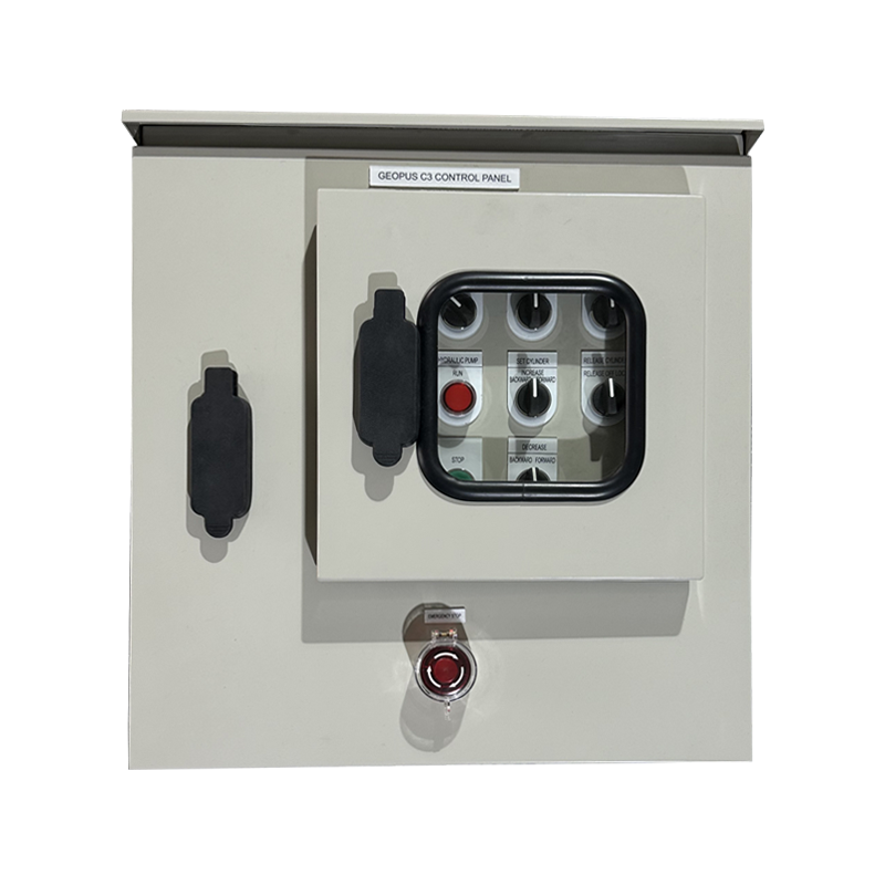 Control panel assembly ready for regional installation compliance review