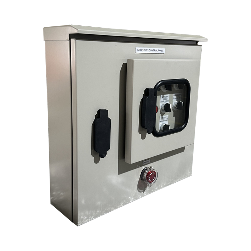 Customized wall-mounted electrical control box for project-specific equipment control