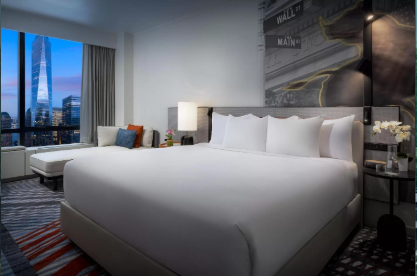 A Guest room at the Millennial Hotel of USA-2