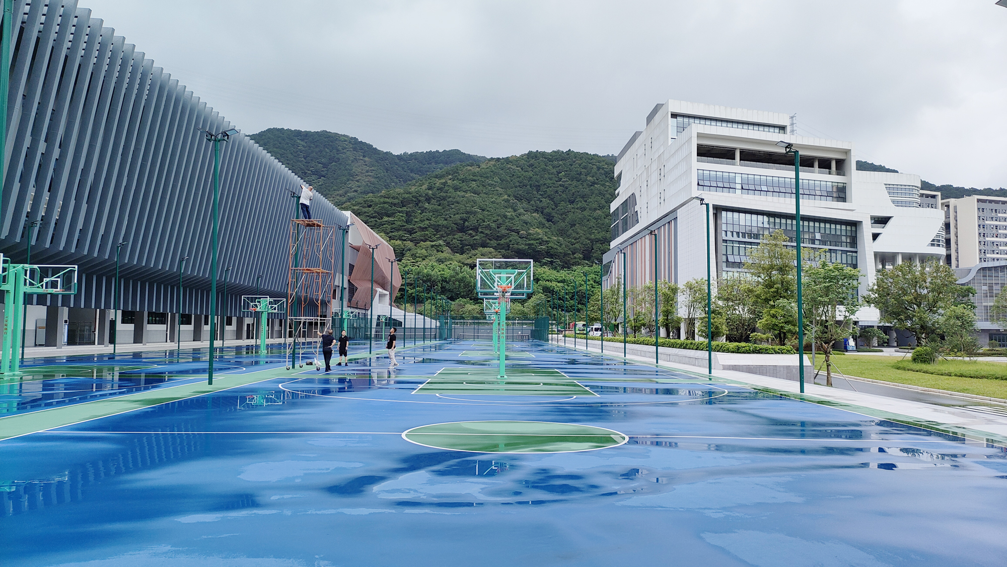 Sports Field Lighting System in University