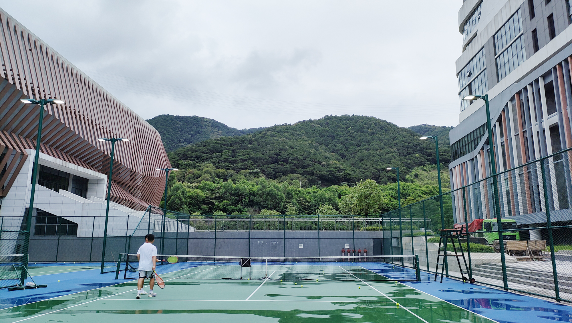 Sports Field Lighting System in University