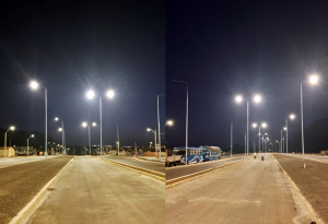 Municipal Roadway Lighting Project Installation