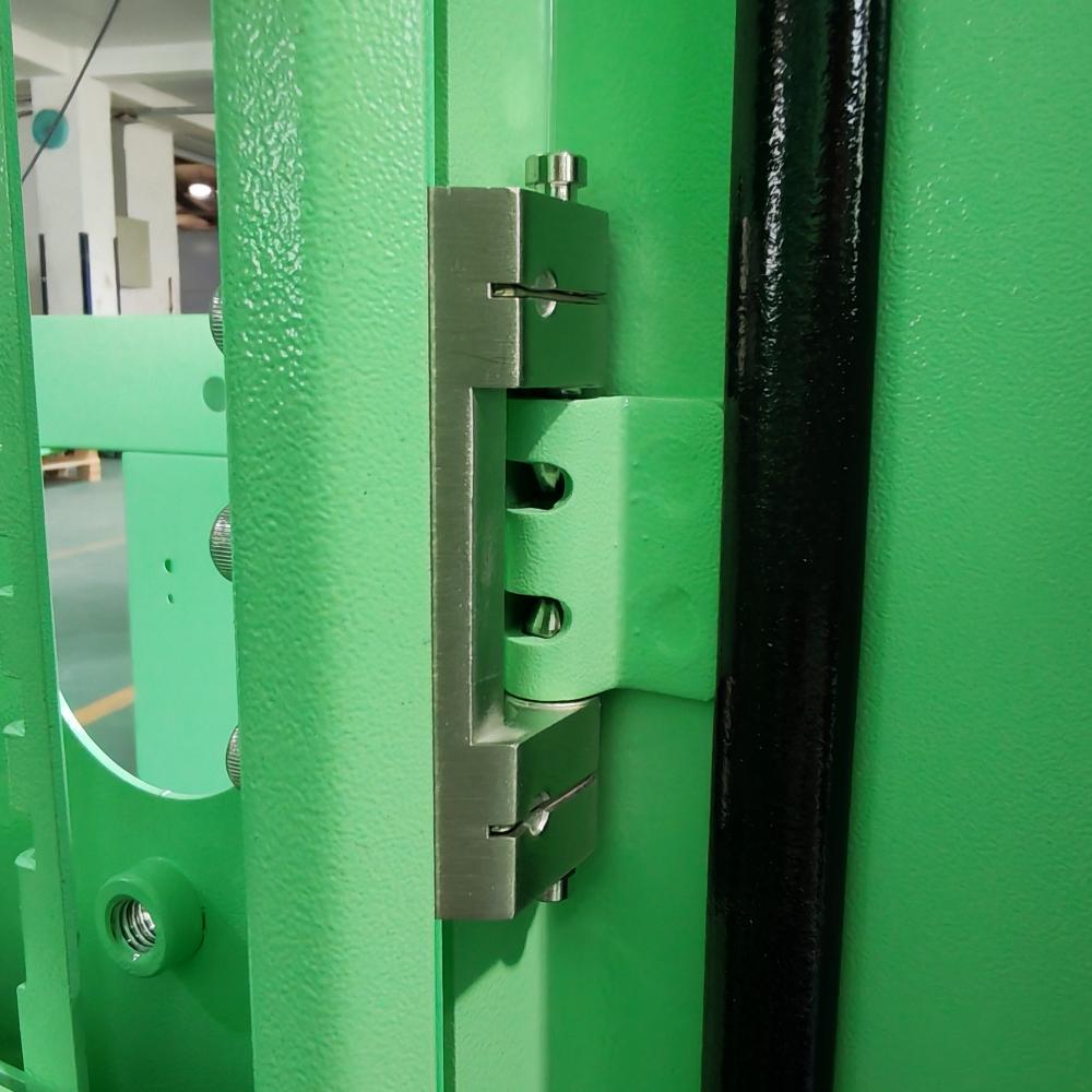 Olive Green Customized Industrial Monitoring Console with Casters