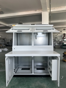 Sloped Industrial Control Console