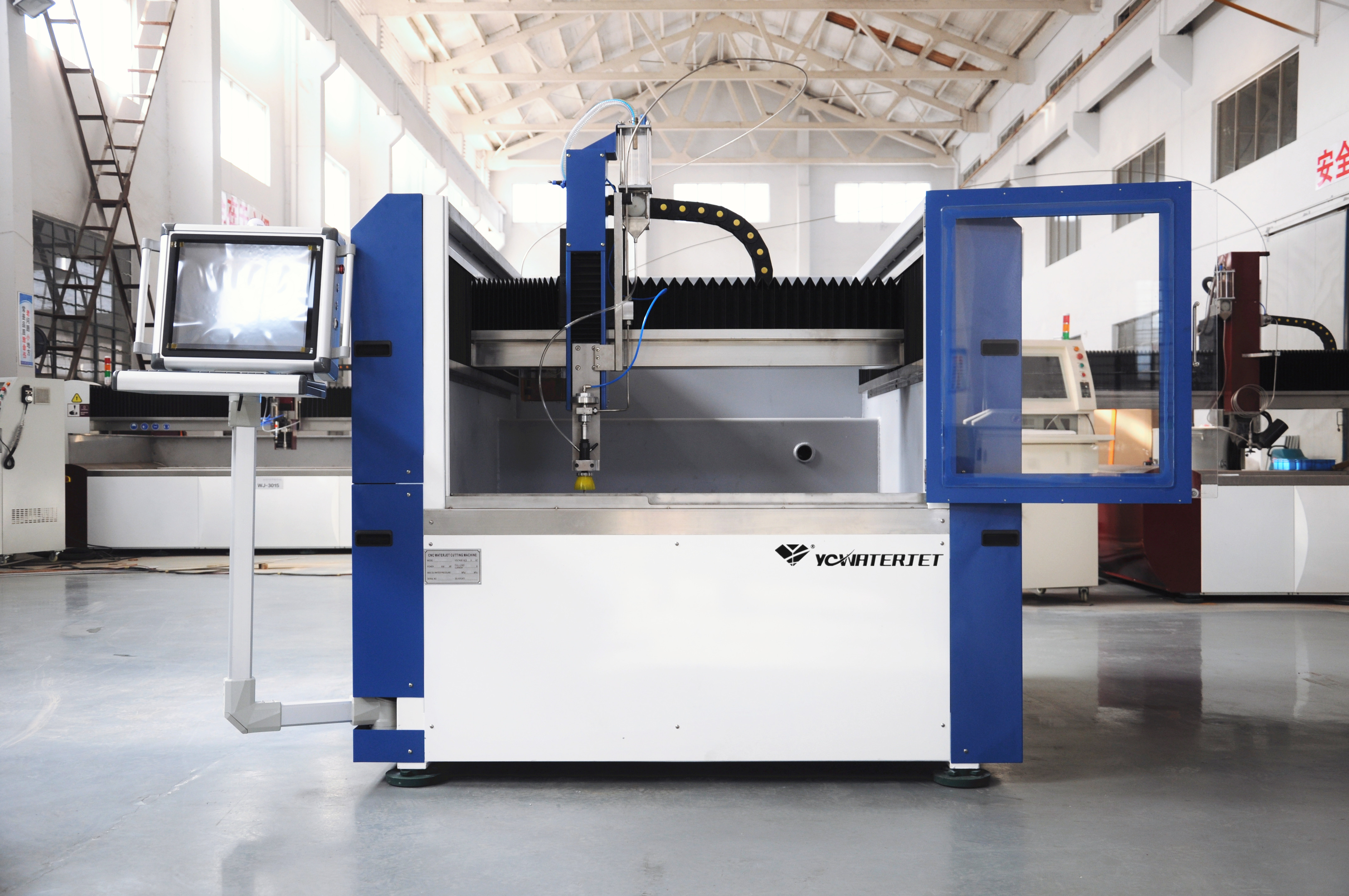 YC Waterjet S series small waterjet cutting machine for medical and food cutting applications