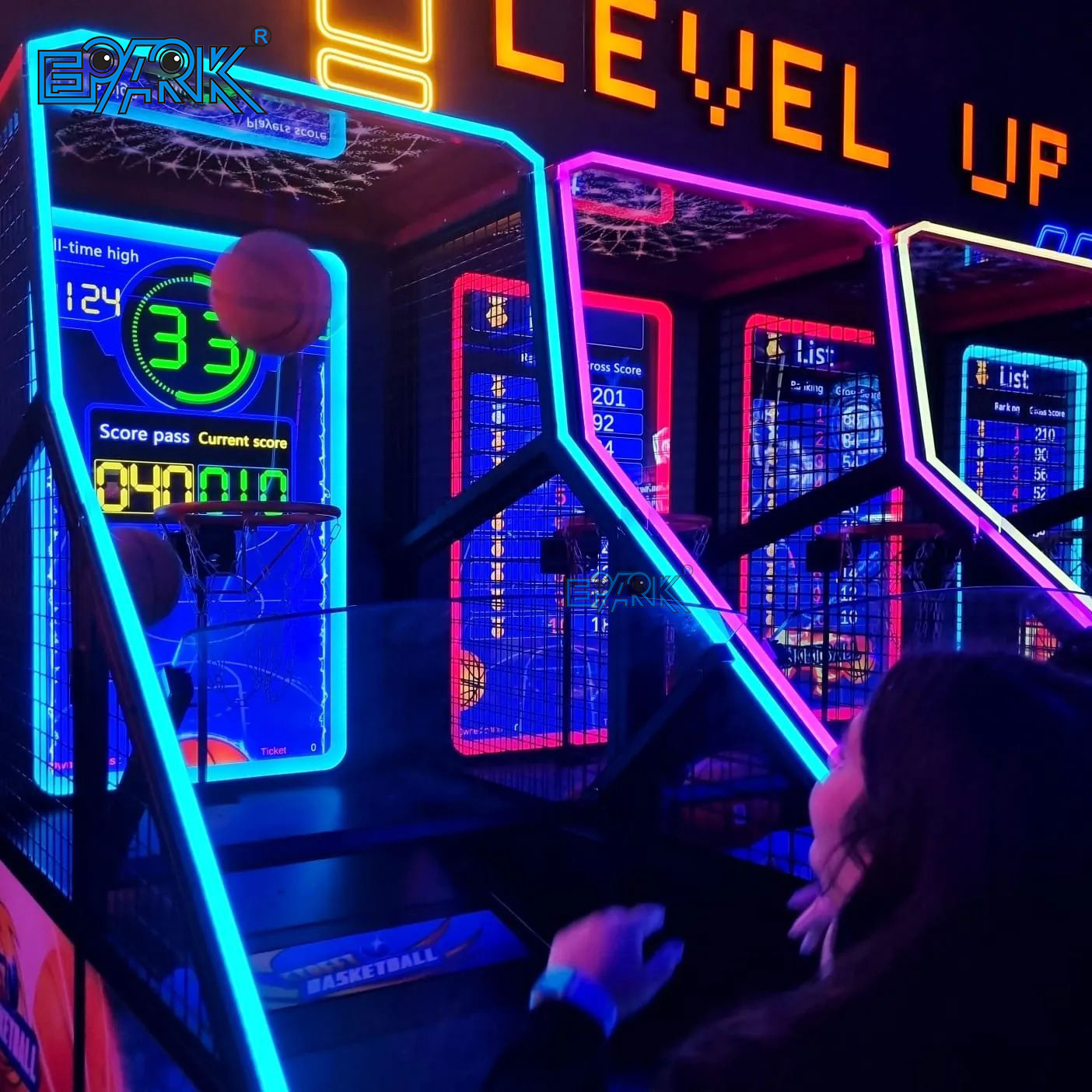 Arcade machine manufacturer and venue application scene