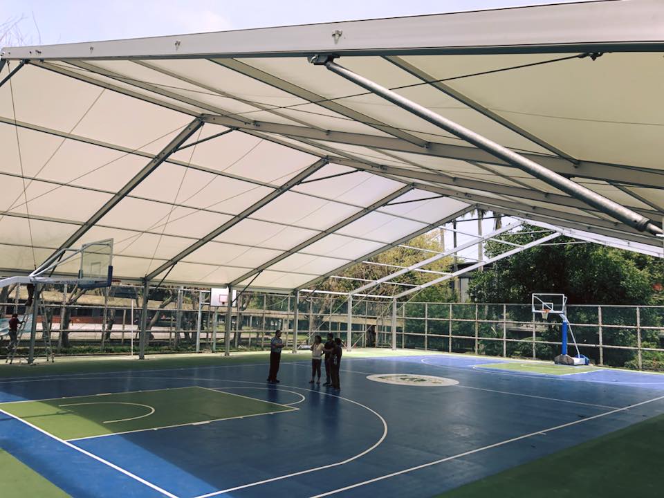 Basketball Court Tent