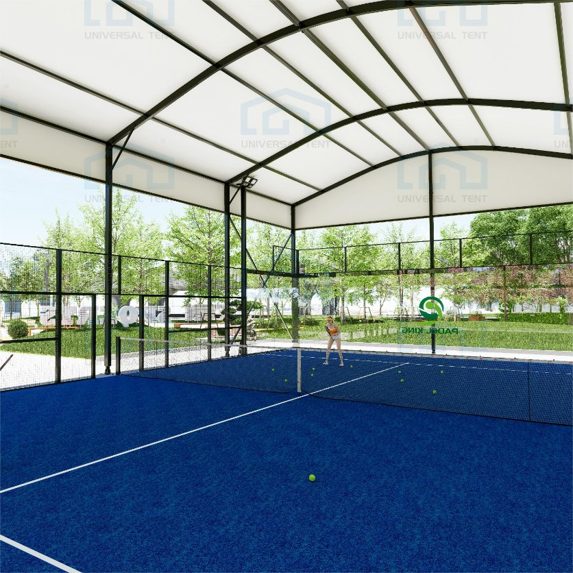 Large Cover Aluminum Alloy Padel Tent