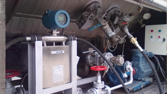 Coriolis mass flow meter for diesel measurement
