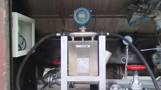 Oil mass flow meter Coriolis sensor for custody transfer applications