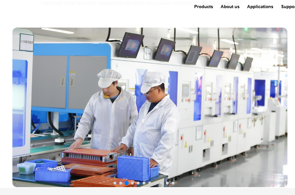 Hypercell lithium battery manufacturing factory production line observed during a supplier audit