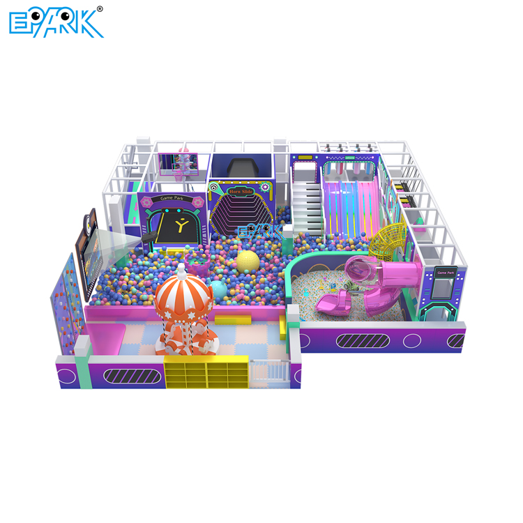 Indoor soft playground