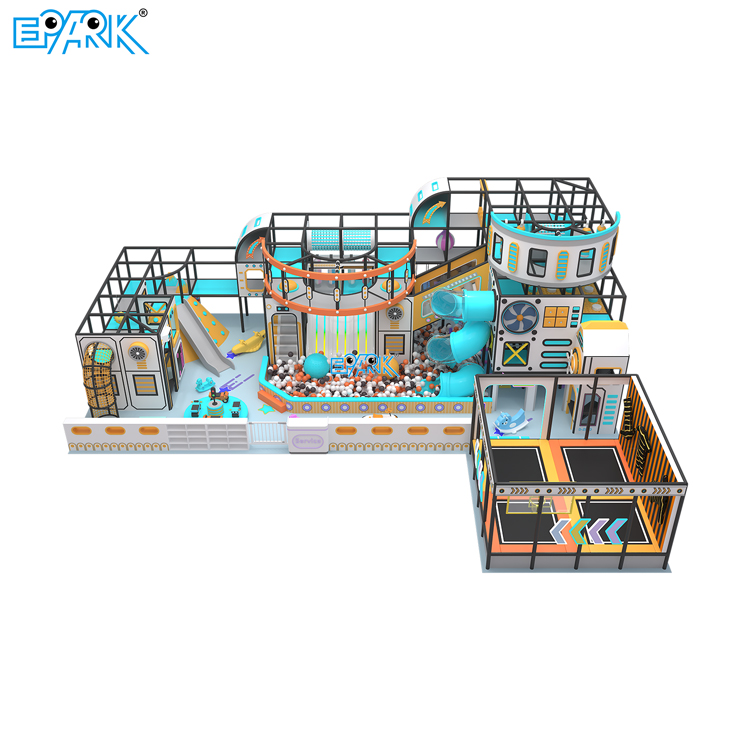 Macaron-themed indoor playground