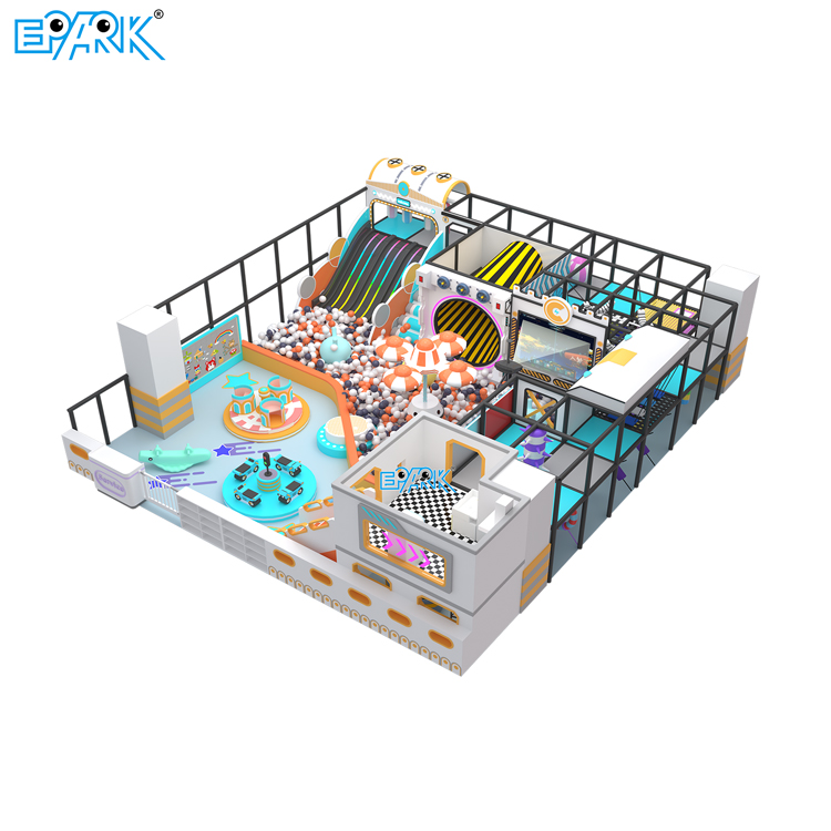 Indoor playground with ocean theme